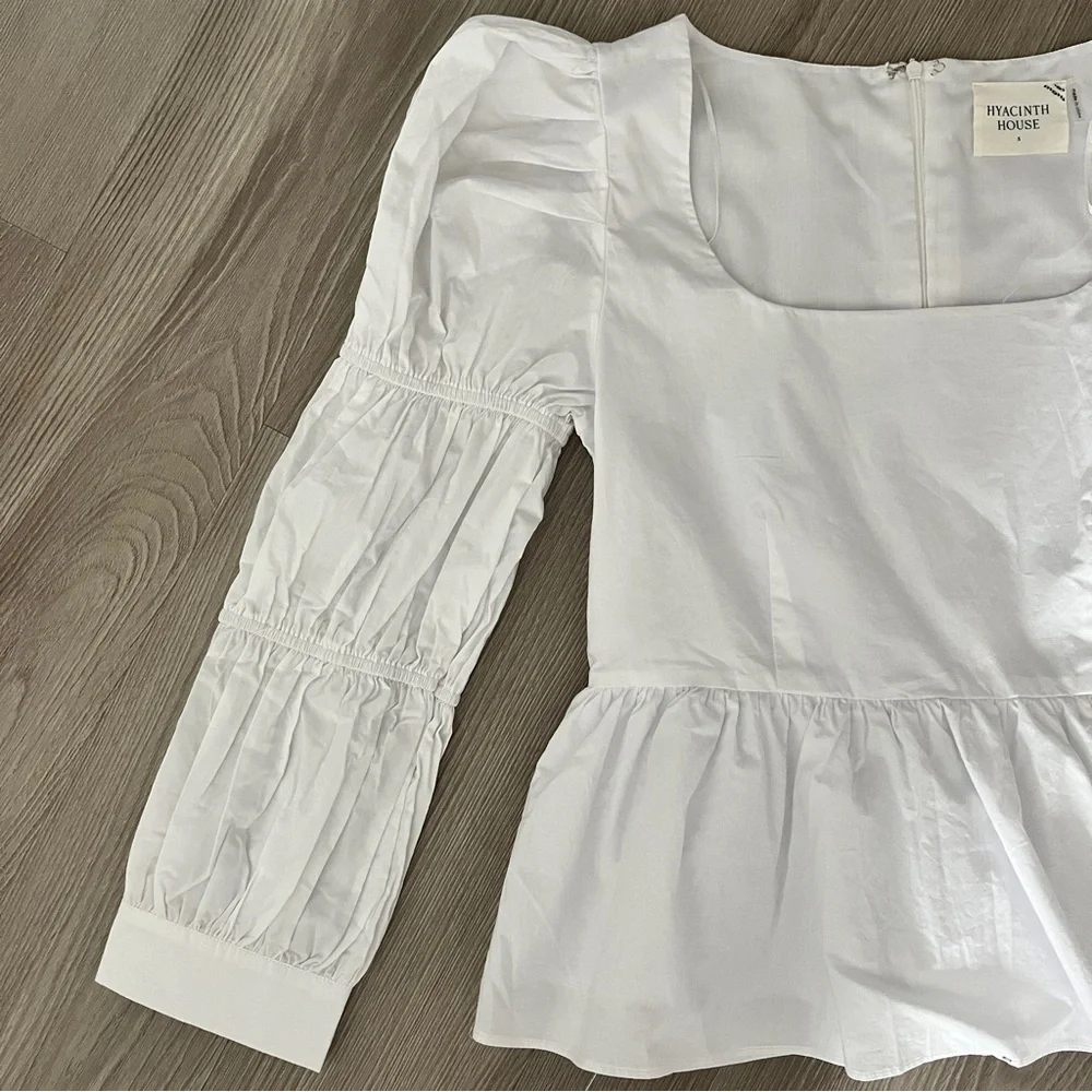 NWOT Tuckernuck White Blouse Top